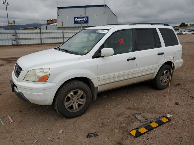 HONDA PILOT EXL 2004 2hkyf18624h517471