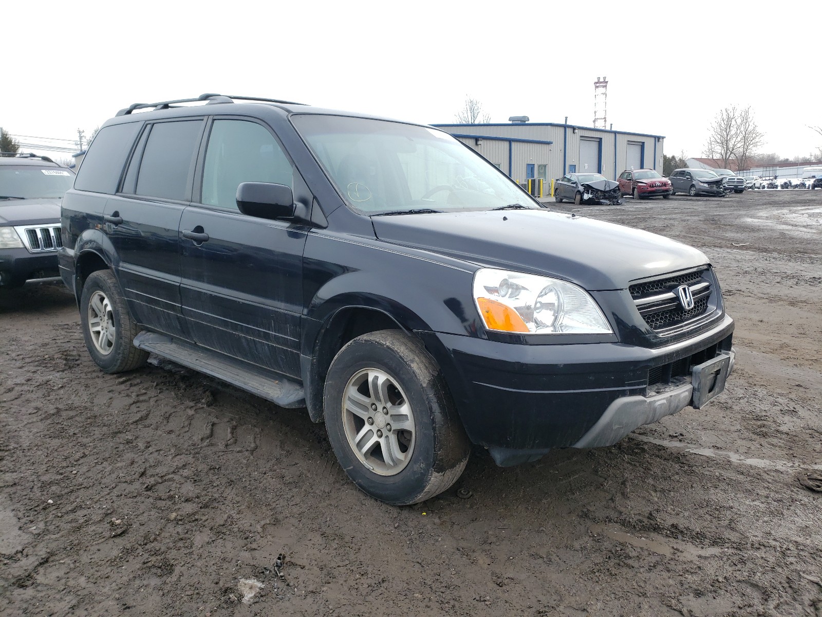 HONDA PILOT EXL 2004 2hkyf18624h573152