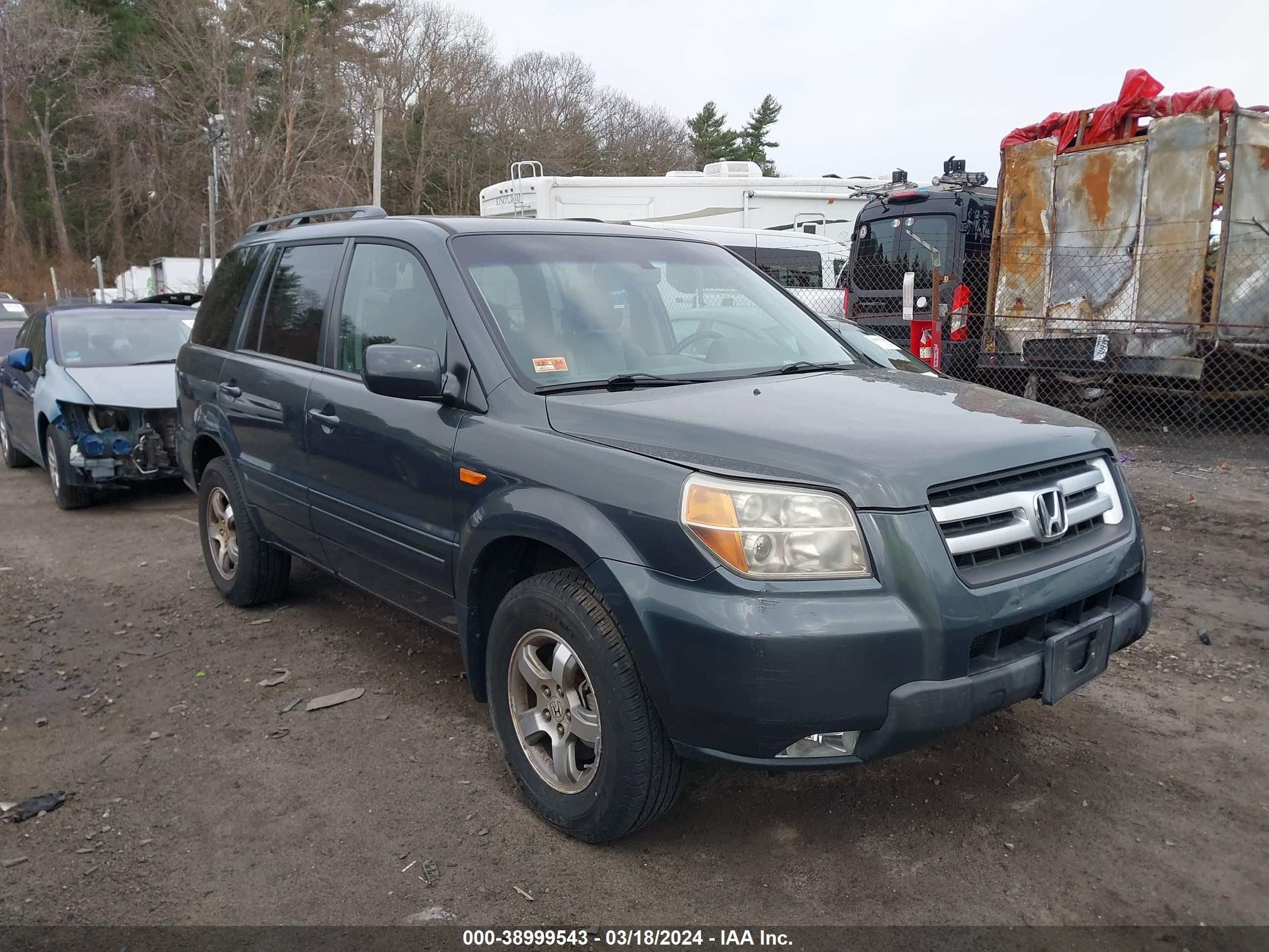 HONDA PILOT 2006 2hkyf18626h515447