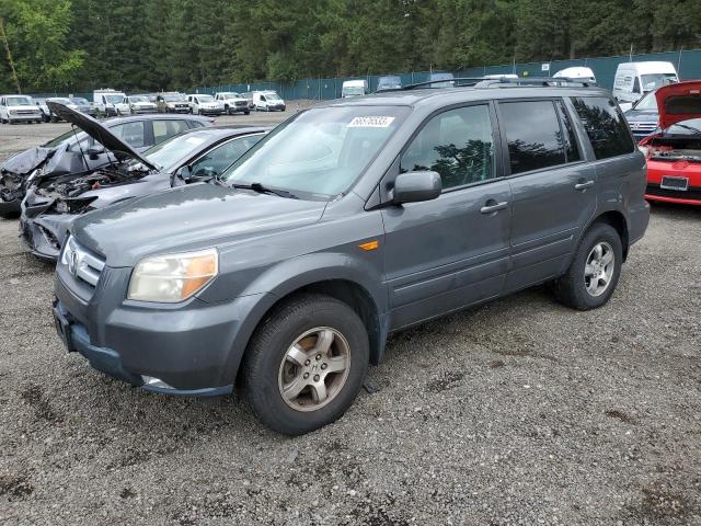 HONDA PILOT EXL 2007 2hkyf18627h538485