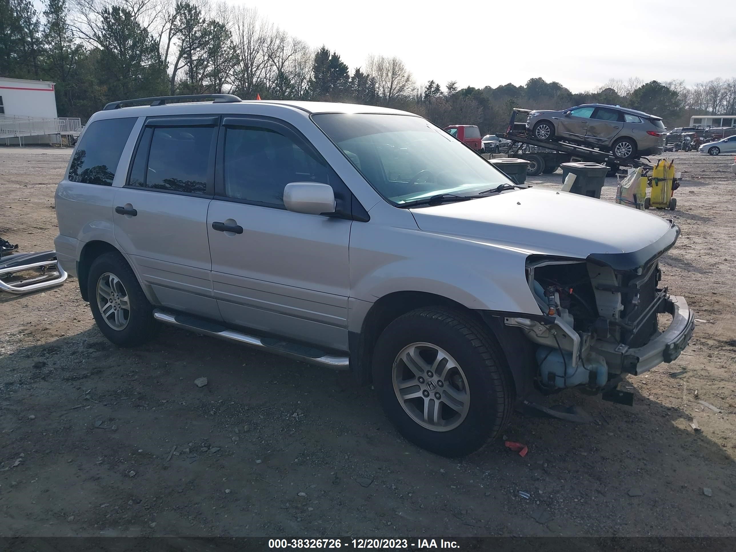 HONDA PILOT 2004 2hkyf18634h520122