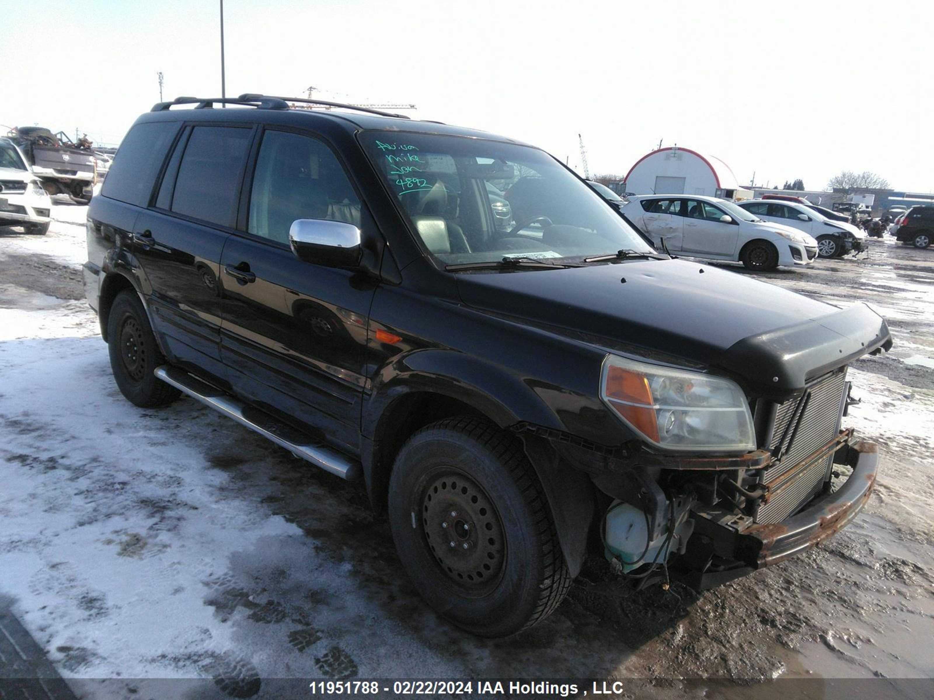 HONDA PILOT 2006 2hkyf18636h003244