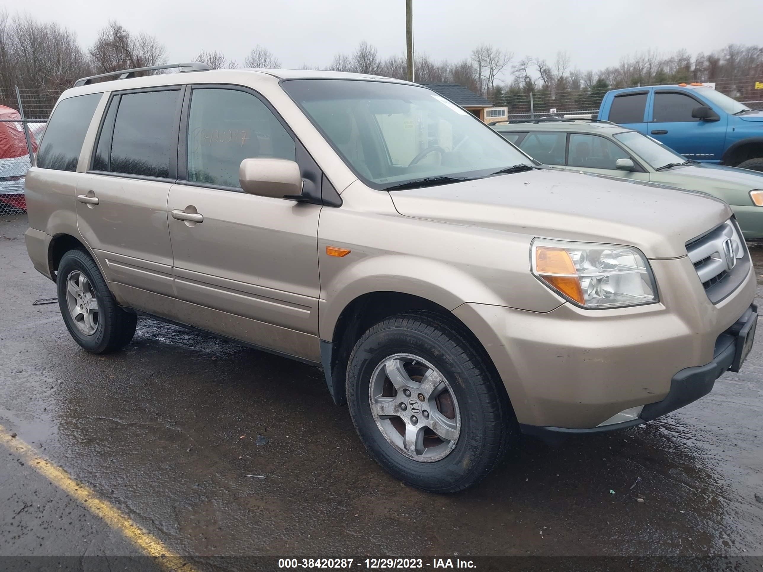 HONDA PILOT 2006 2hkyf18636h540082