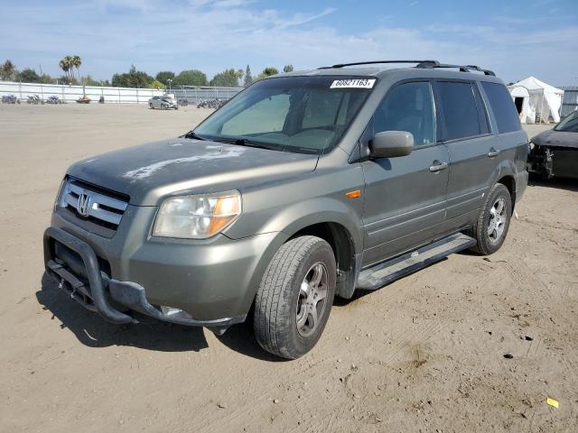 HONDA PILOT EXL 2007 2hkyf18637h527883