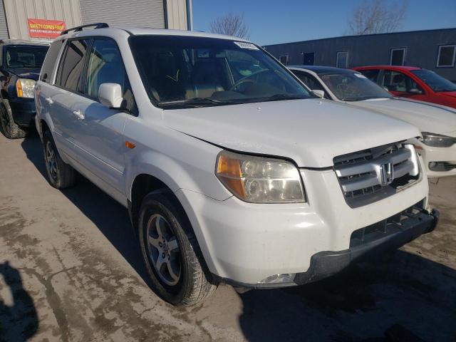 HONDA PILOT EXL 2007 2hkyf18637h540374