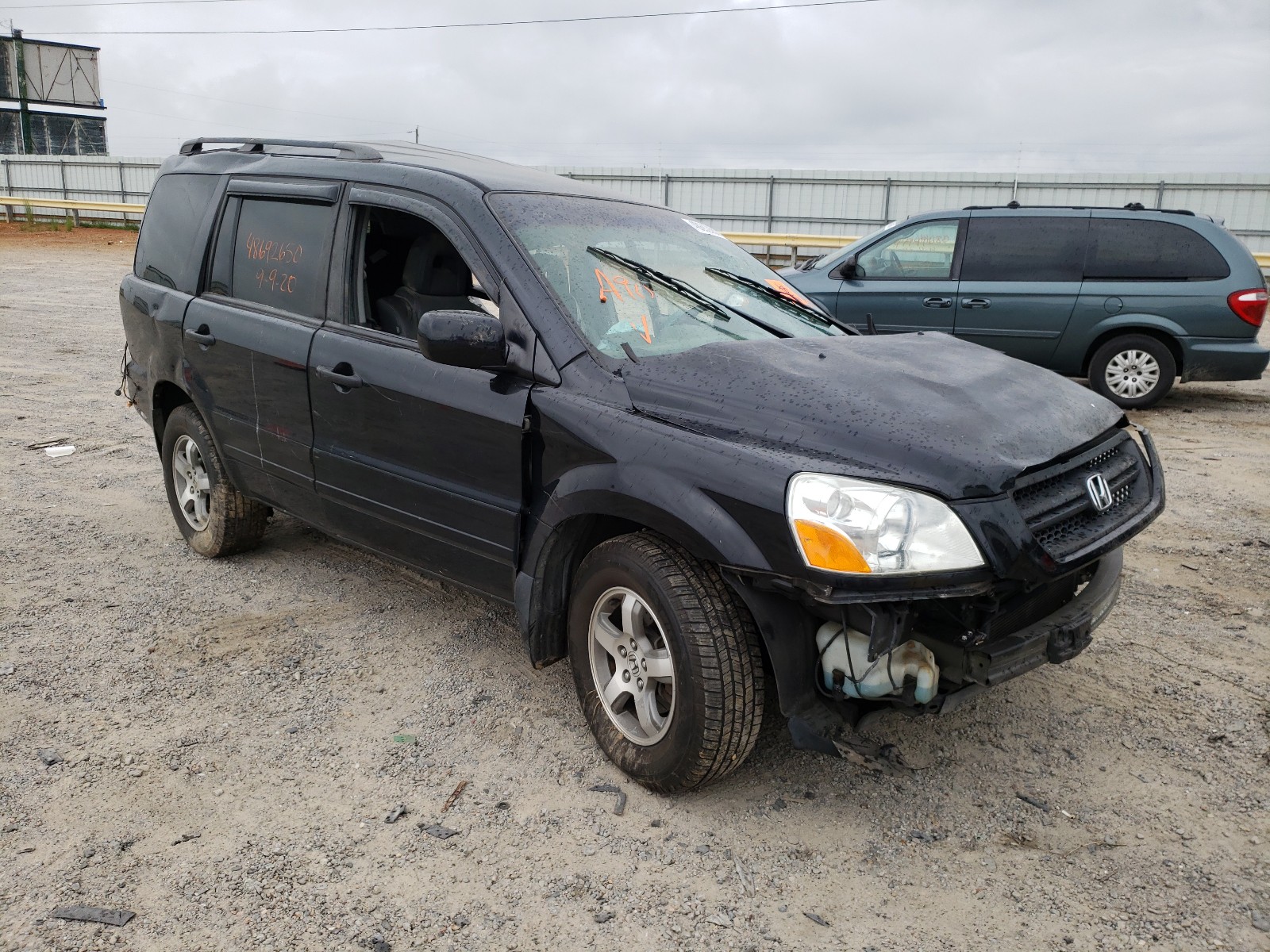 HONDA PILOT EXL 2003 2hkyf18643h606294