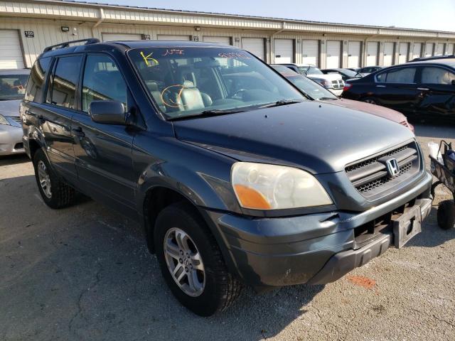 HONDA PILOT EXL 2004 2hkyf18644h511767