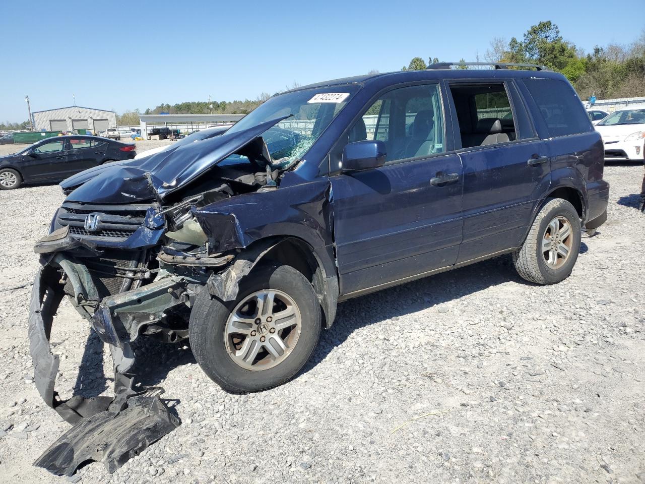 HONDA PILOT 2004 2hkyf18644h567465