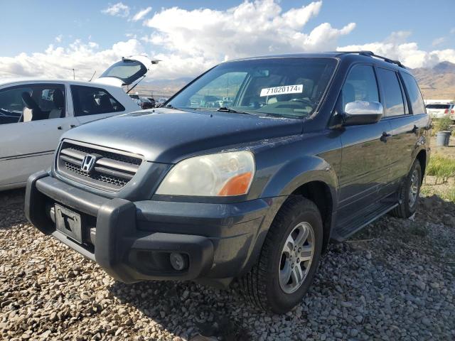 HONDA PILOT EXL 2004 2hkyf18644h572651