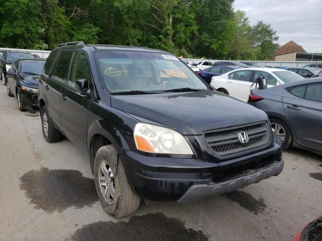 HONDA PILOT EXL 2004 2hkyf18644h620097