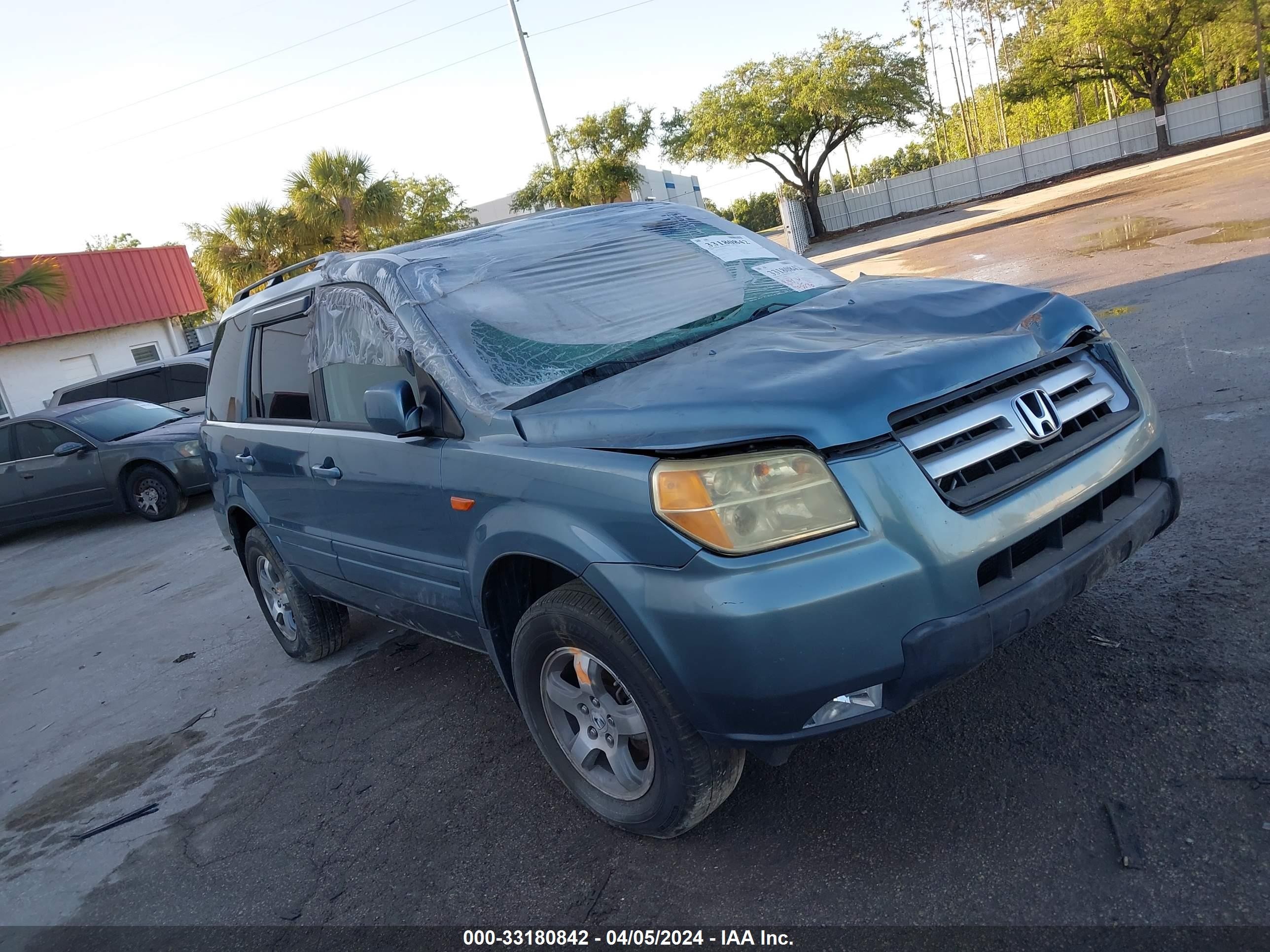 HONDA PILOT 2006 2hkyf18646h542343