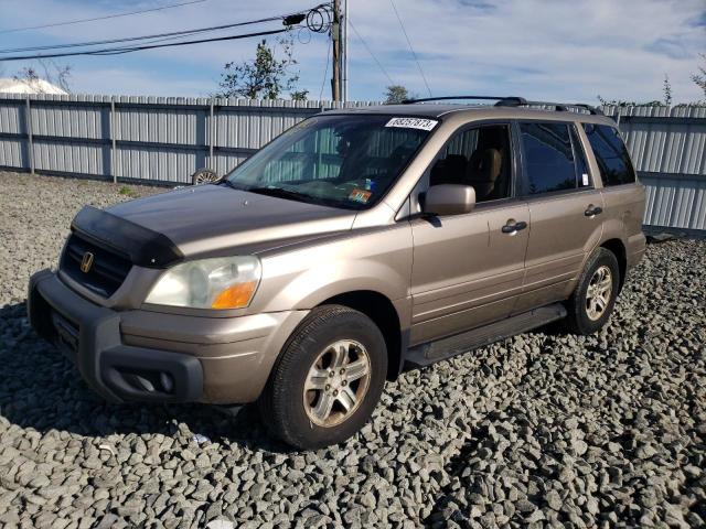 HONDA PILOT EXL 2003 2hkyf18653h527393