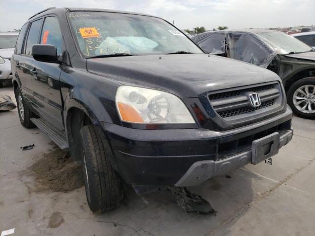 HONDA PILOT EXL 2004 2hkyf18654h607102