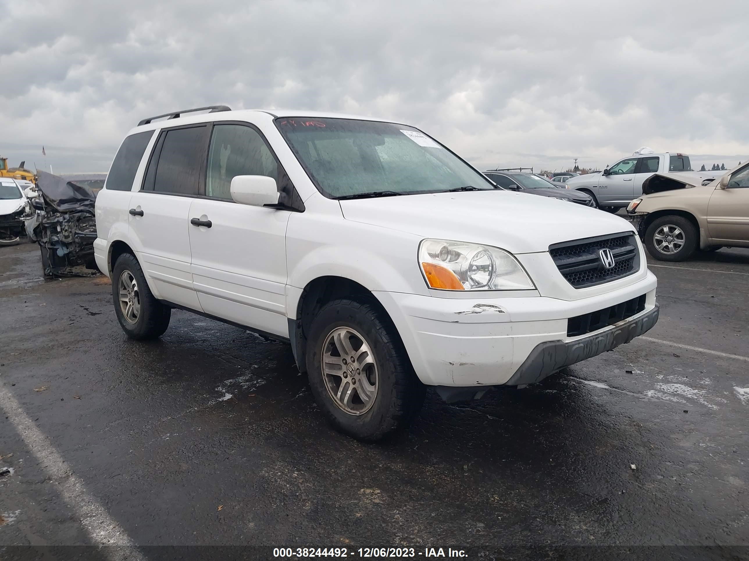 HONDA PILOT 2004 2hkyf18654h615426