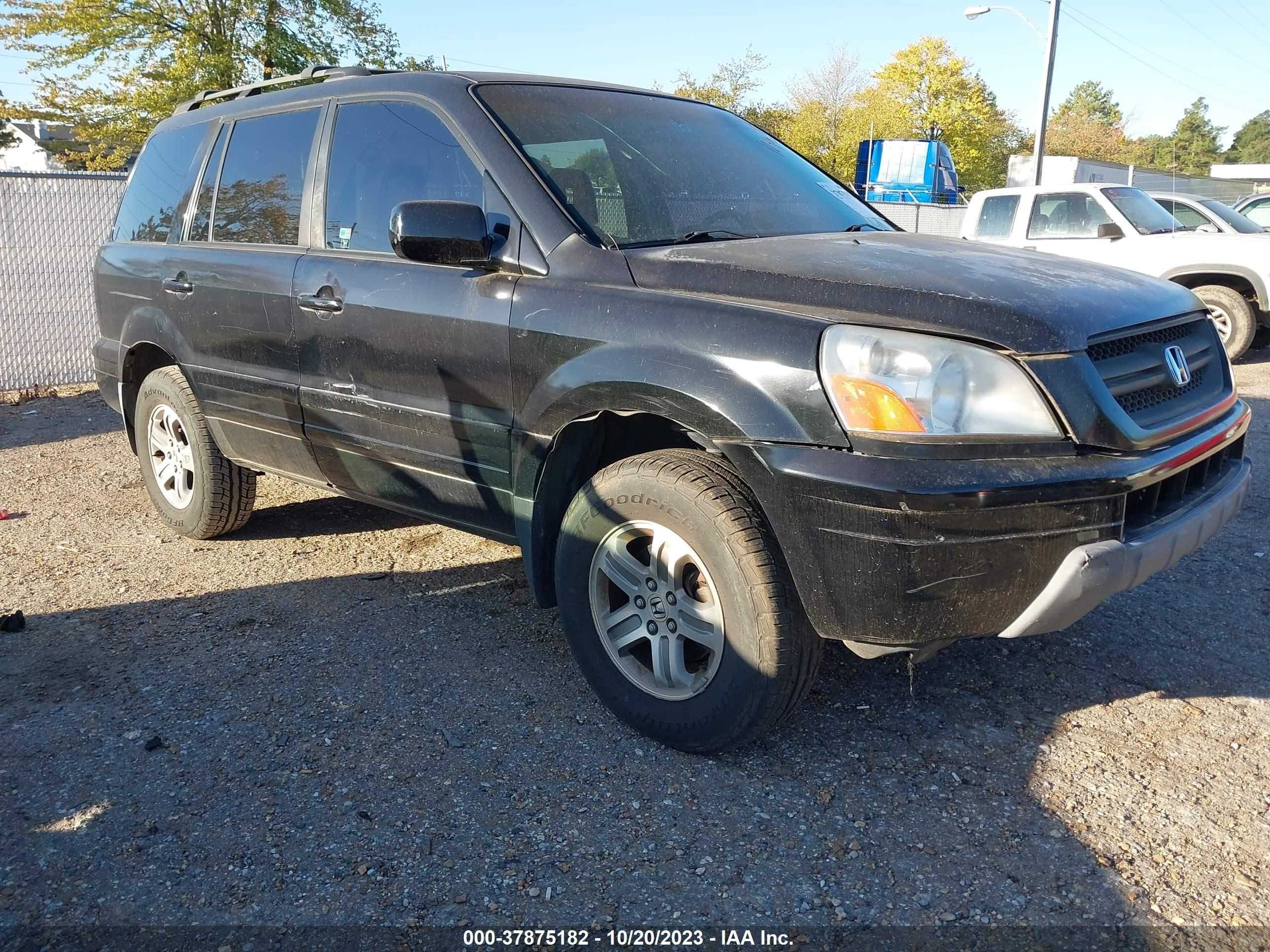 HONDA PILOT 2003 2hkyf18663h500980