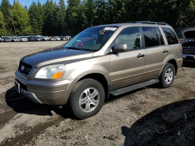 HONDA PILOT EXL 2003 2hkyf18663h556529