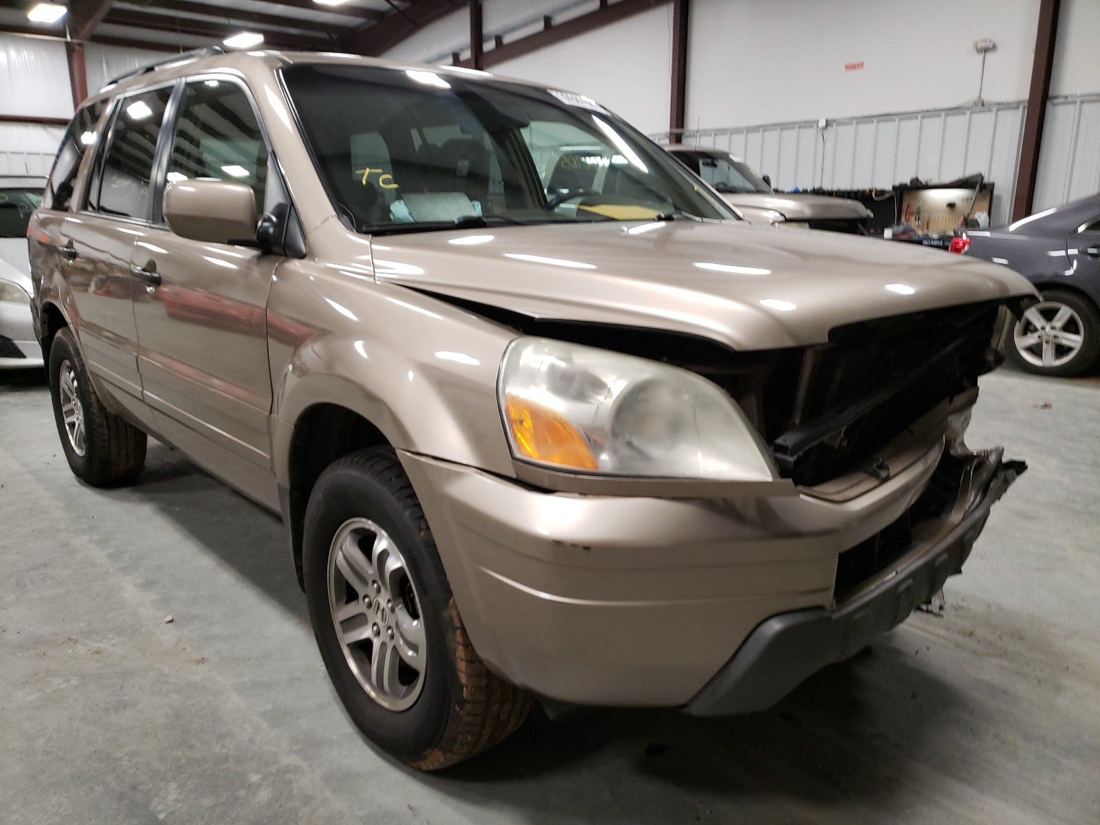 HONDA PILOT EXL 2004 2hkyf18664h535570