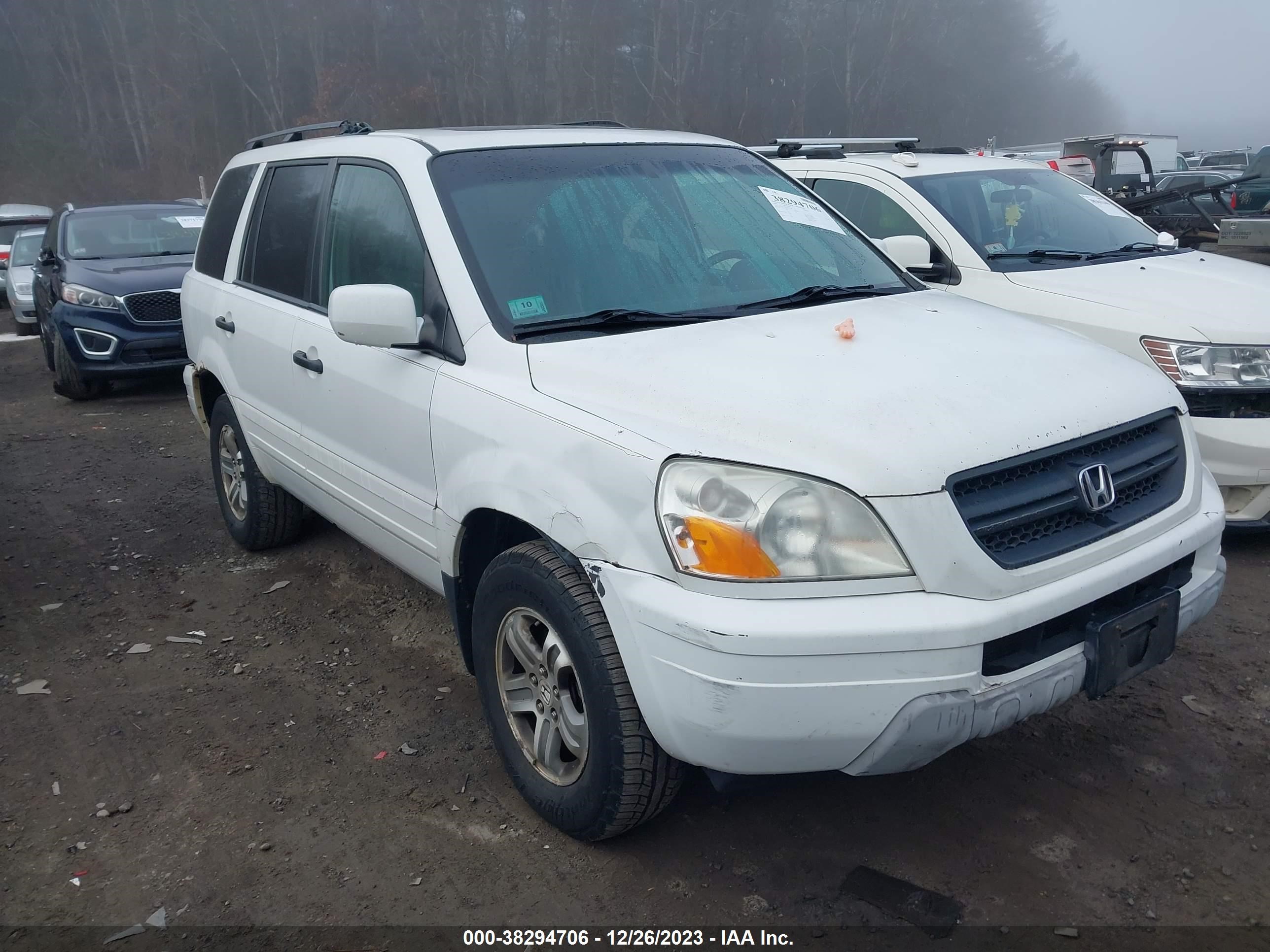 HONDA PILOT 2005 2hkyf18665h516549