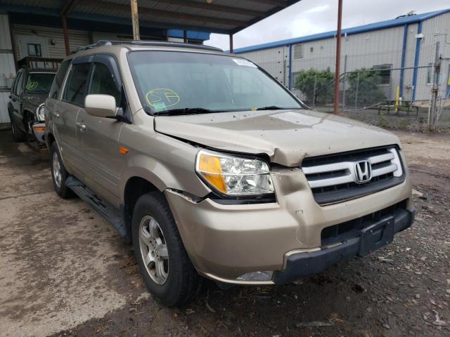 HONDA PILOT EX 2006 2hkyf18666h516181