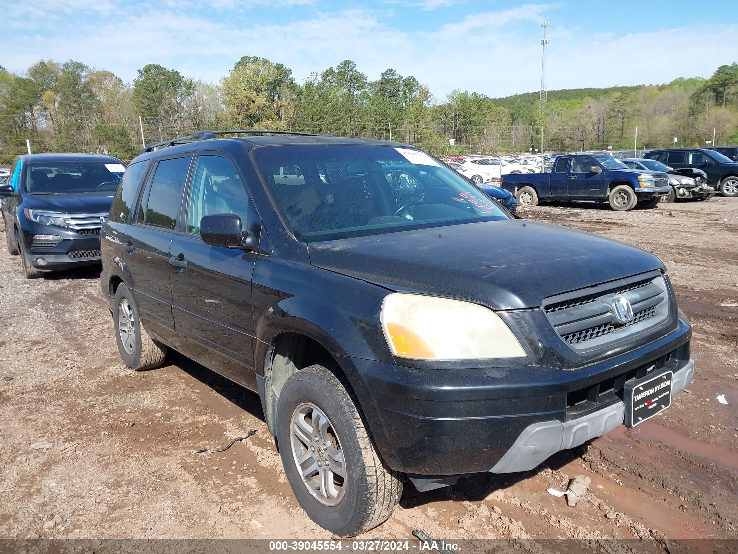 HONDA PILOT 2004 2hkyf18674h559098