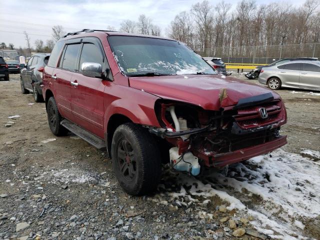 HONDA PILOT EXL 2003 2hkyf18683h600501