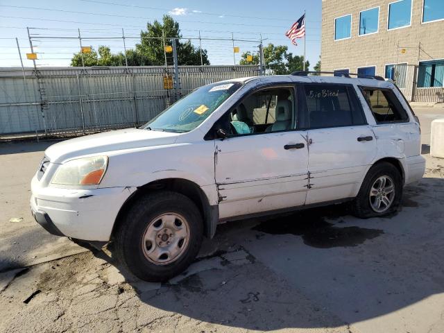 HONDA PILOT EXL 2004 2hkyf18684h563953