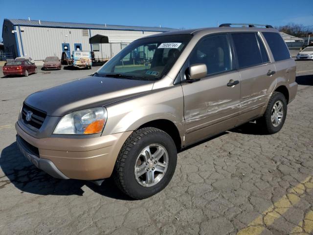 HONDA PILOT EXL 2004 2hkyf18684h620460