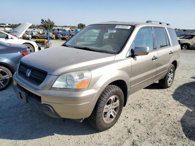 HONDA PILOT EXL 2005 2hkyf18685h532817