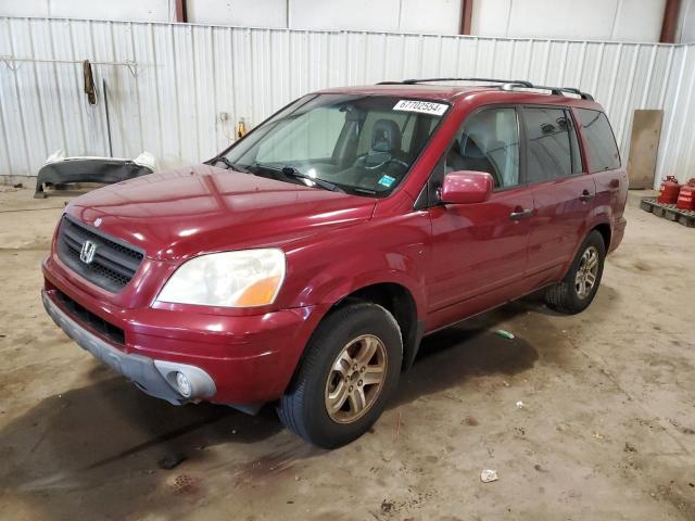 HONDA PILOT EXL 2003 2hkyf18693h540146