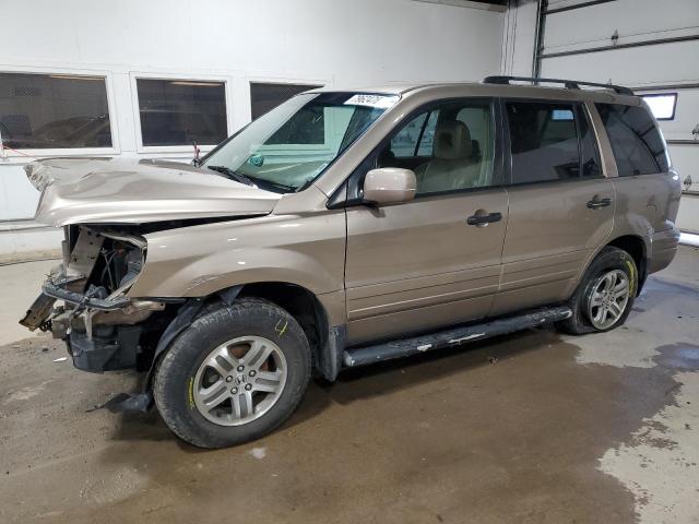 HONDA PILOT EXL 2004 2hkyf18694h514941