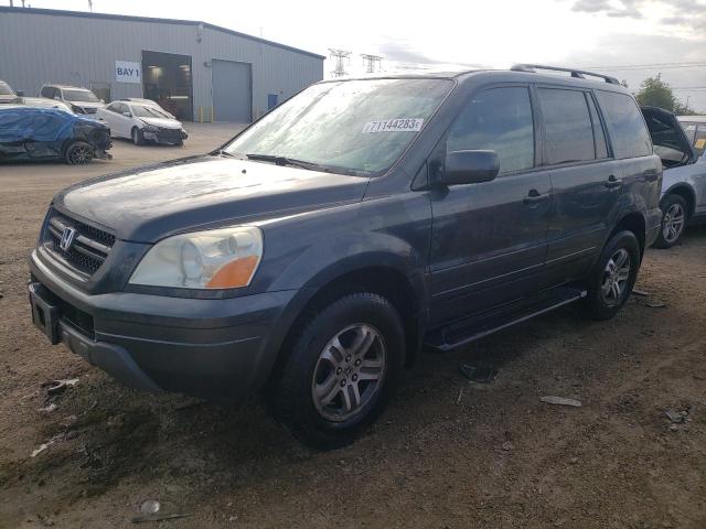 HONDA PILOT EXL 2004 2hkyf18694h528662