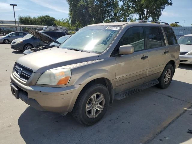 HONDA PILOT EXL 2004 2hkyf18694h596461