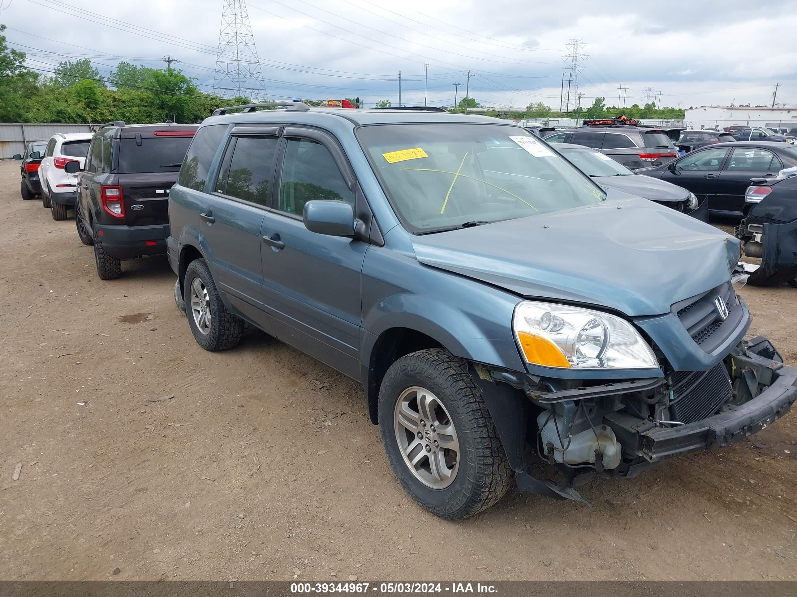 HONDA PILOT 2005 2hkyf18695h539582