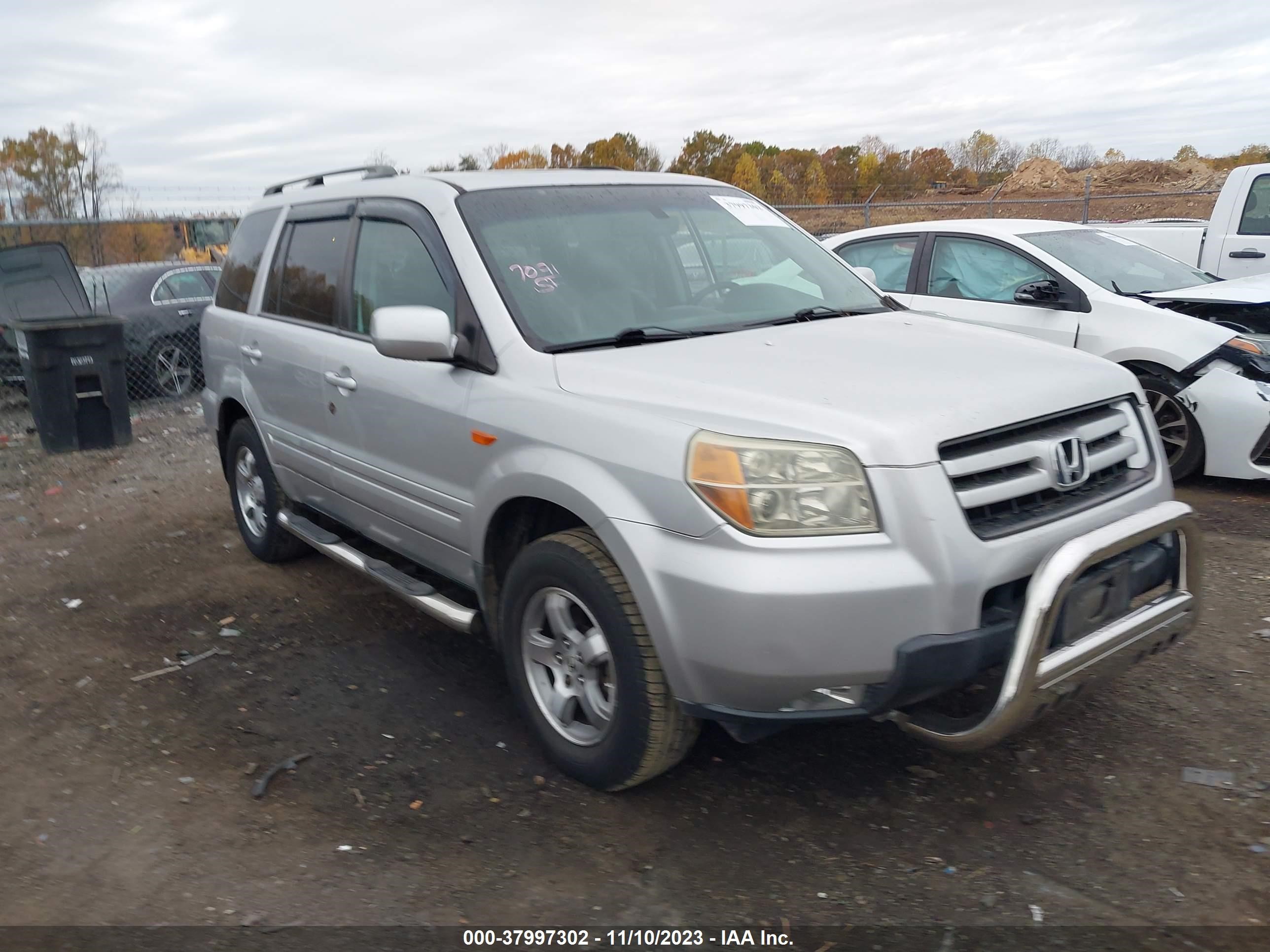 HONDA PILOT 2006 2hkyf18696h505997