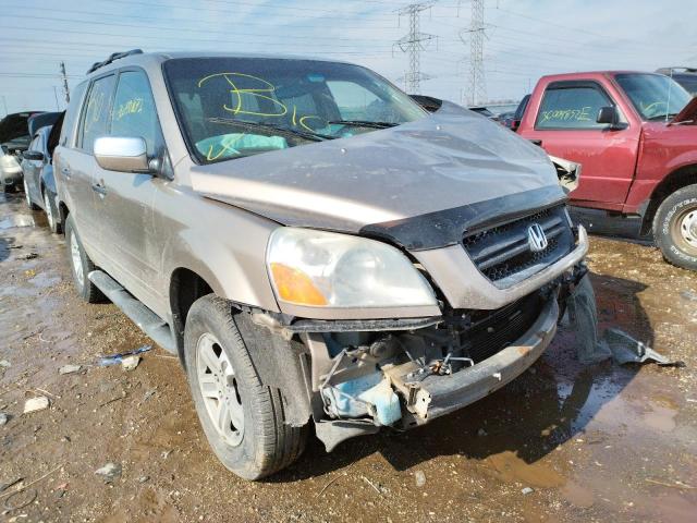 HONDA PILOT EXL 2003 2hkyf186x3h516762