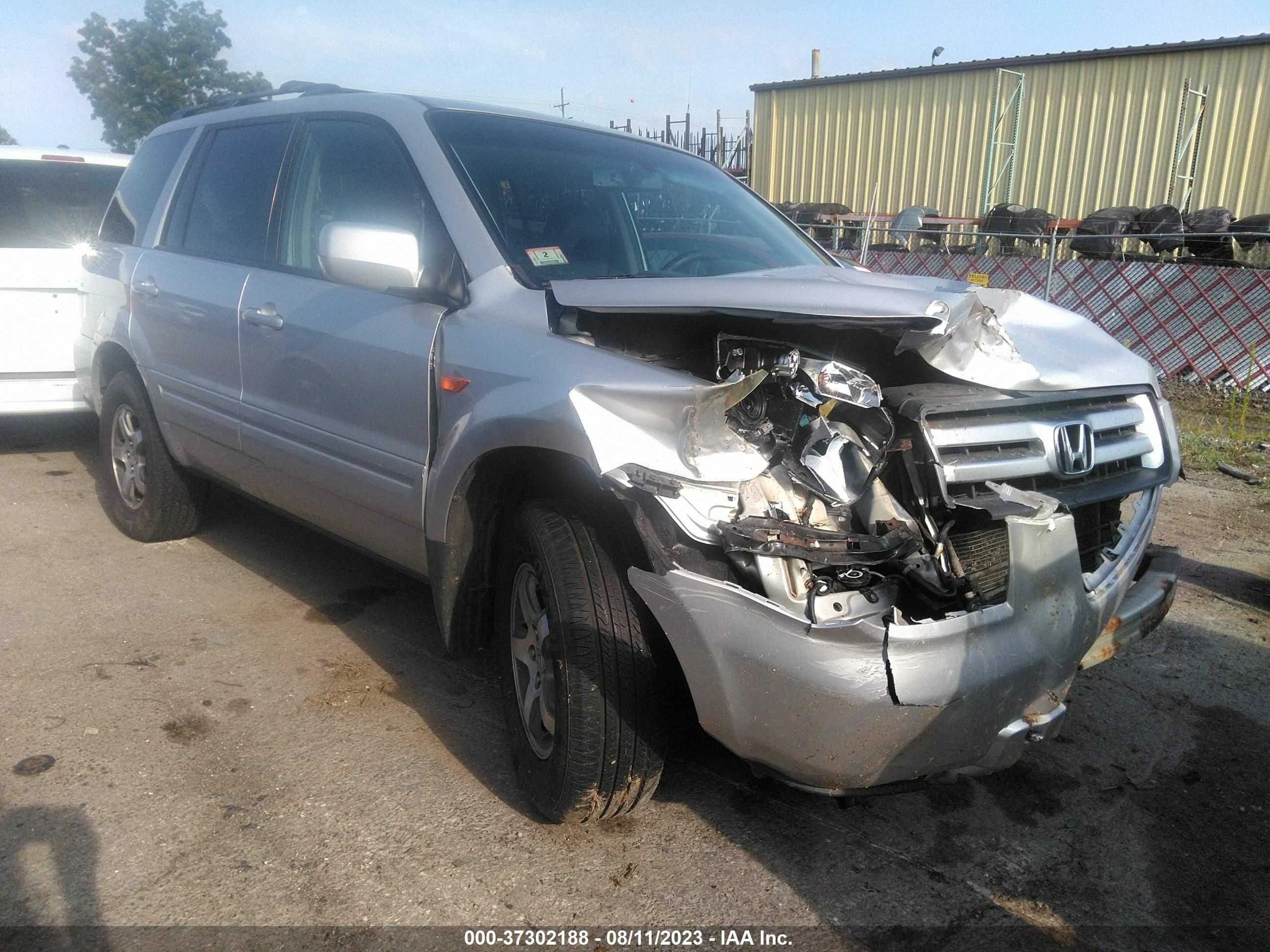 HONDA PILOT 2006 2hkyf186x6h542587