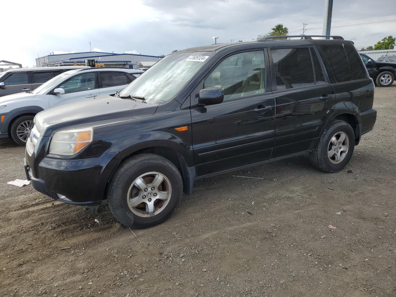 HONDA PILOT 2007 2hkyf186x7h502740