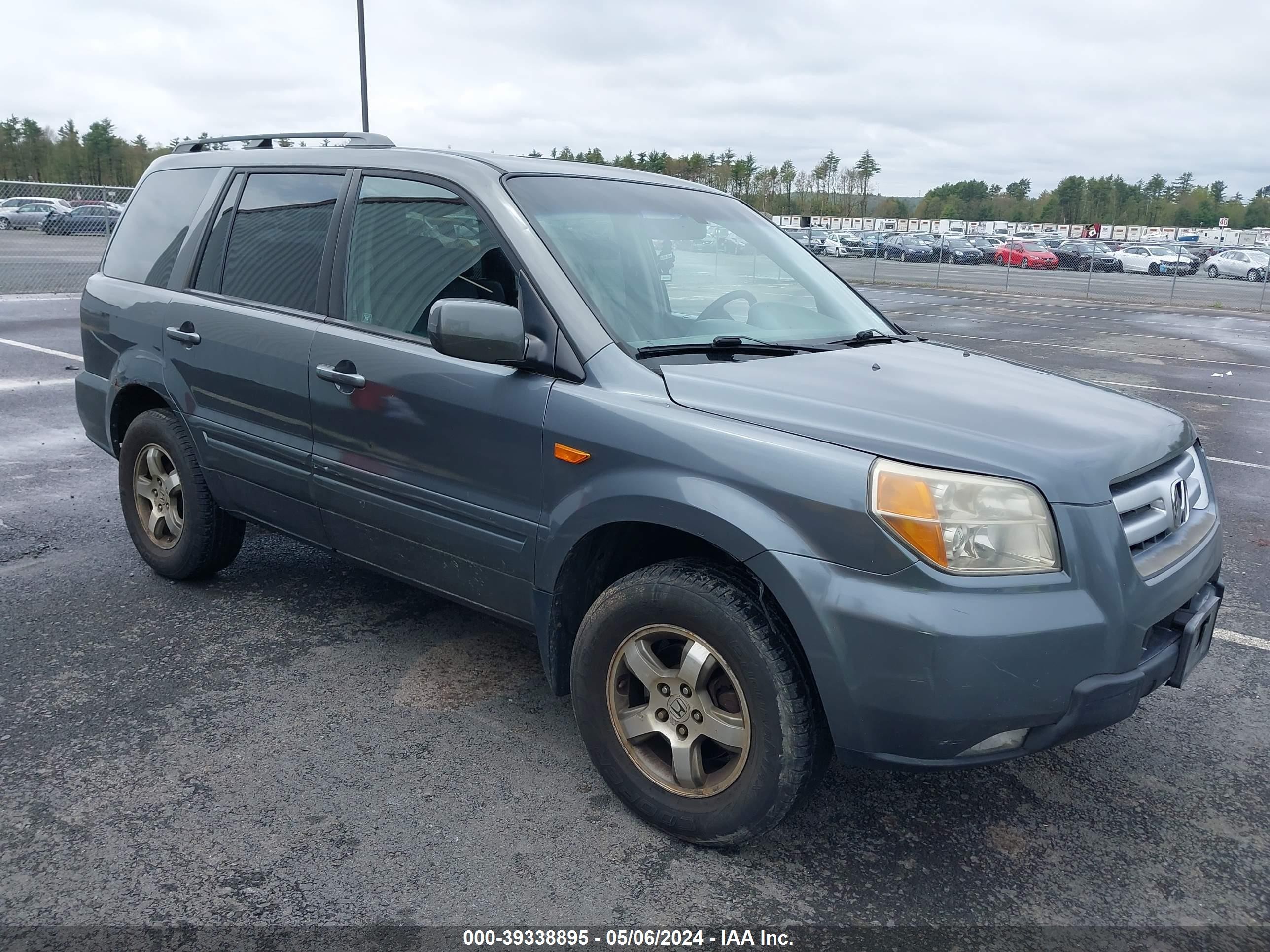 HONDA PILOT 2007 2hkyf186x7h533342