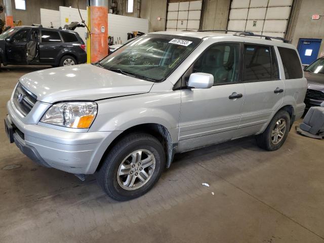 HONDA PILOT EXL 2003 2hkyf18703h526600