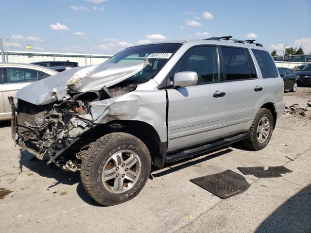 HONDA PILOT EXL 2004 2hkyf18704h615598