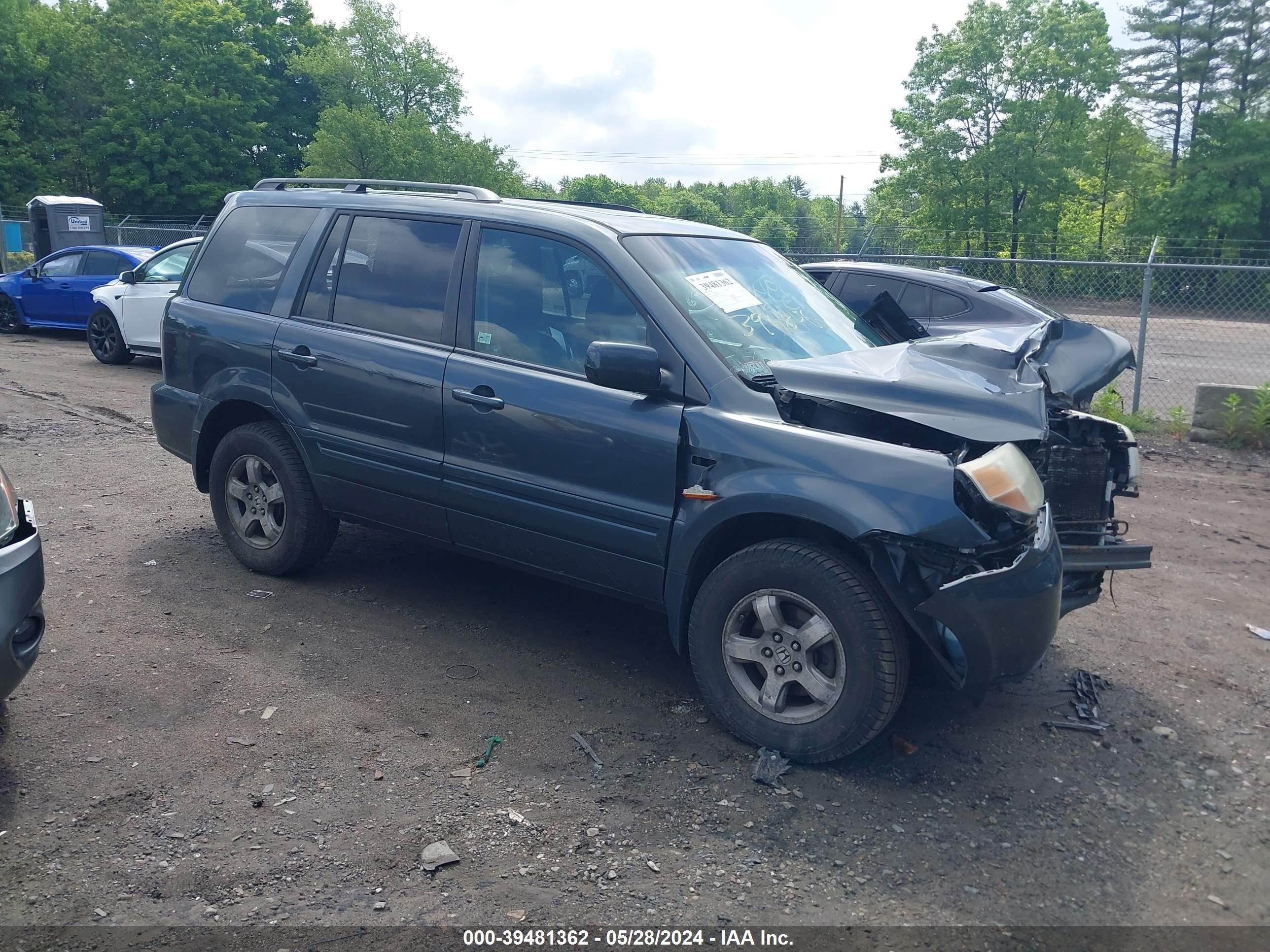 HONDA PILOT 2006 2hkyf18706h518730