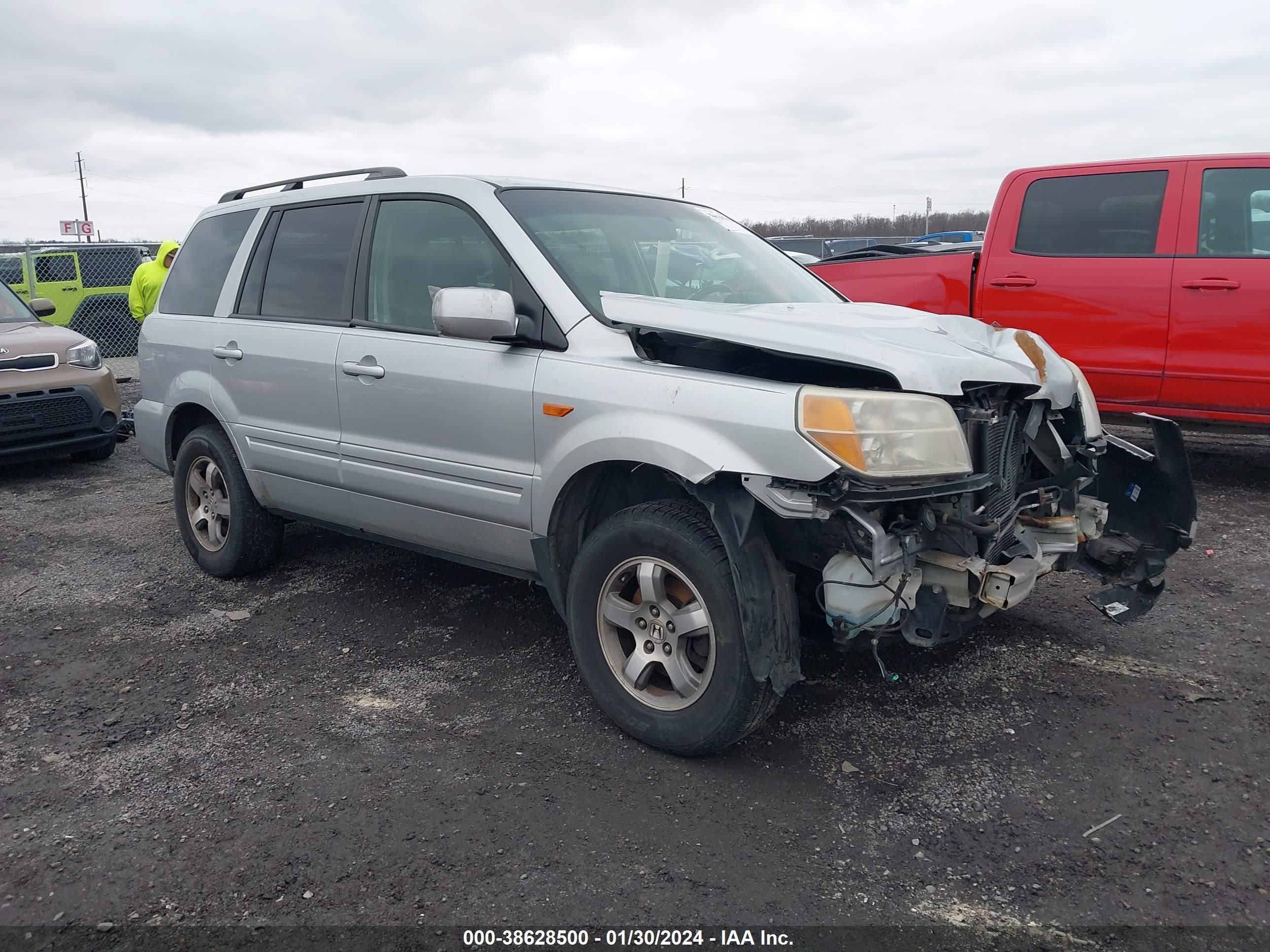 HONDA PILOT 2006 2hkyf18716h531244