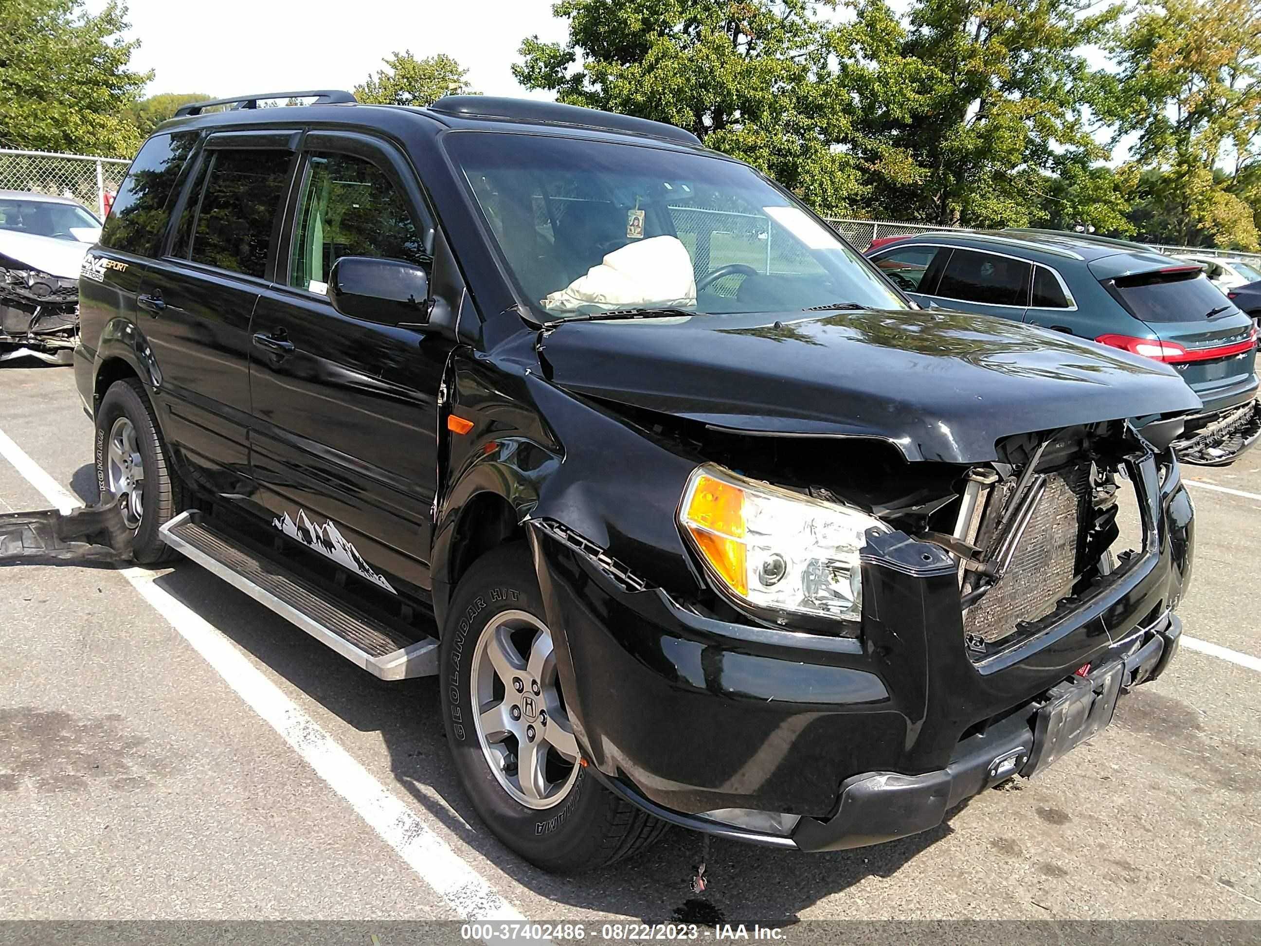 HONDA PILOT 2006 2hkyf18716h533642