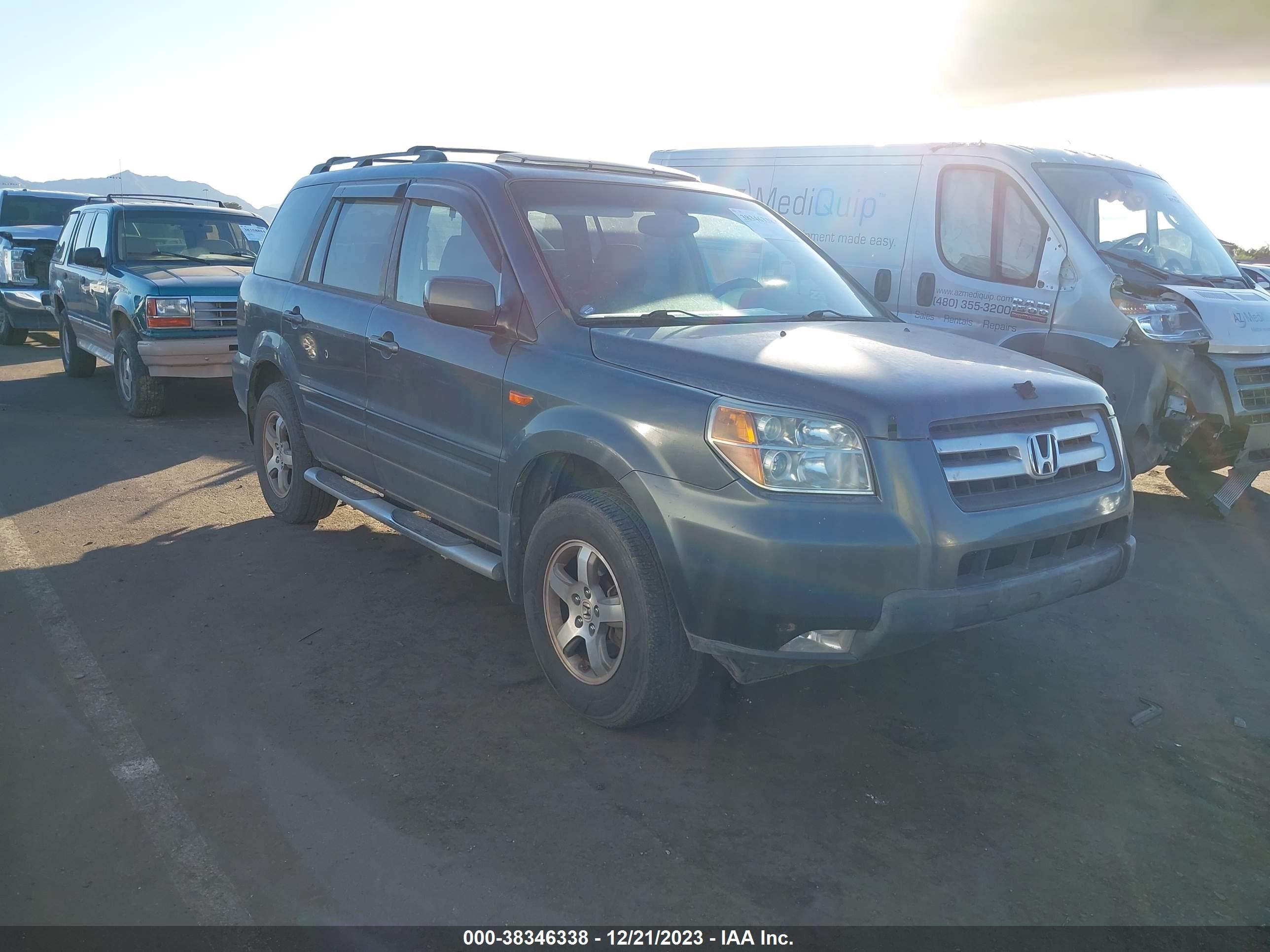 HONDA PILOT 2006 2hkyf18716h552692