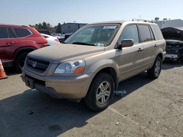 HONDA PILOT EXL 2003 2hkyf18723h578603