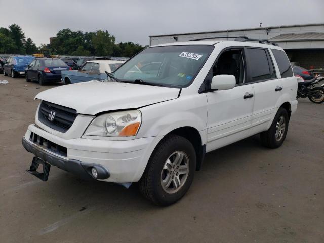 HONDA PILOT EXL 2004 2hkyf18724h505491