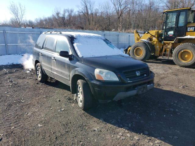 HONDA PILOT EXL 2004 2hkyf18724h568719