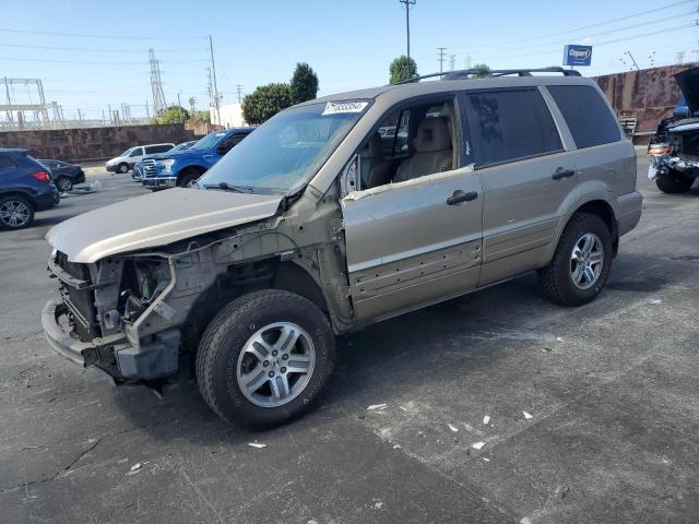 HONDA PILOT EXL 2005 2hkyf18725h516864