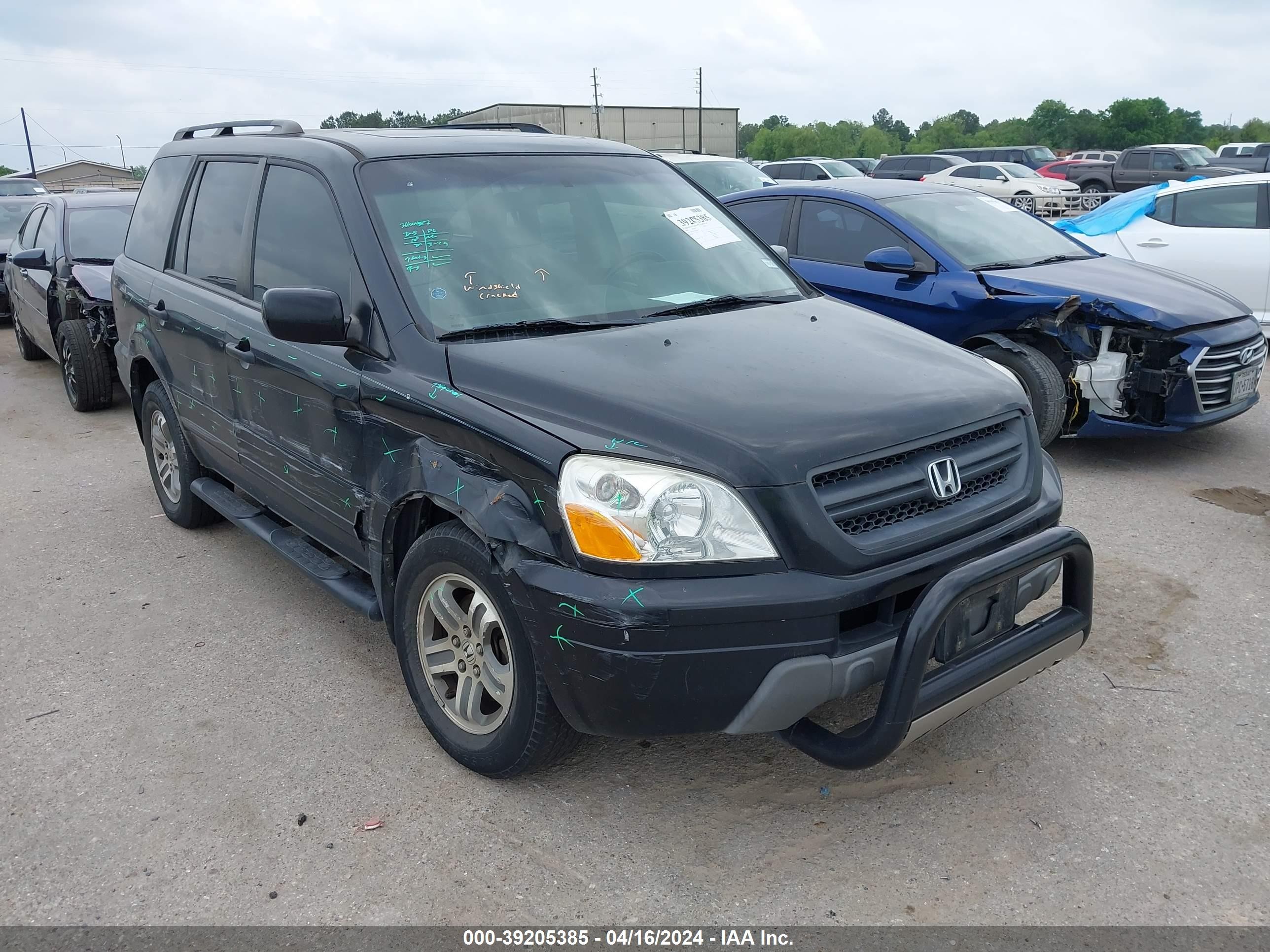 HONDA PILOT 2005 2hkyf18725h562825