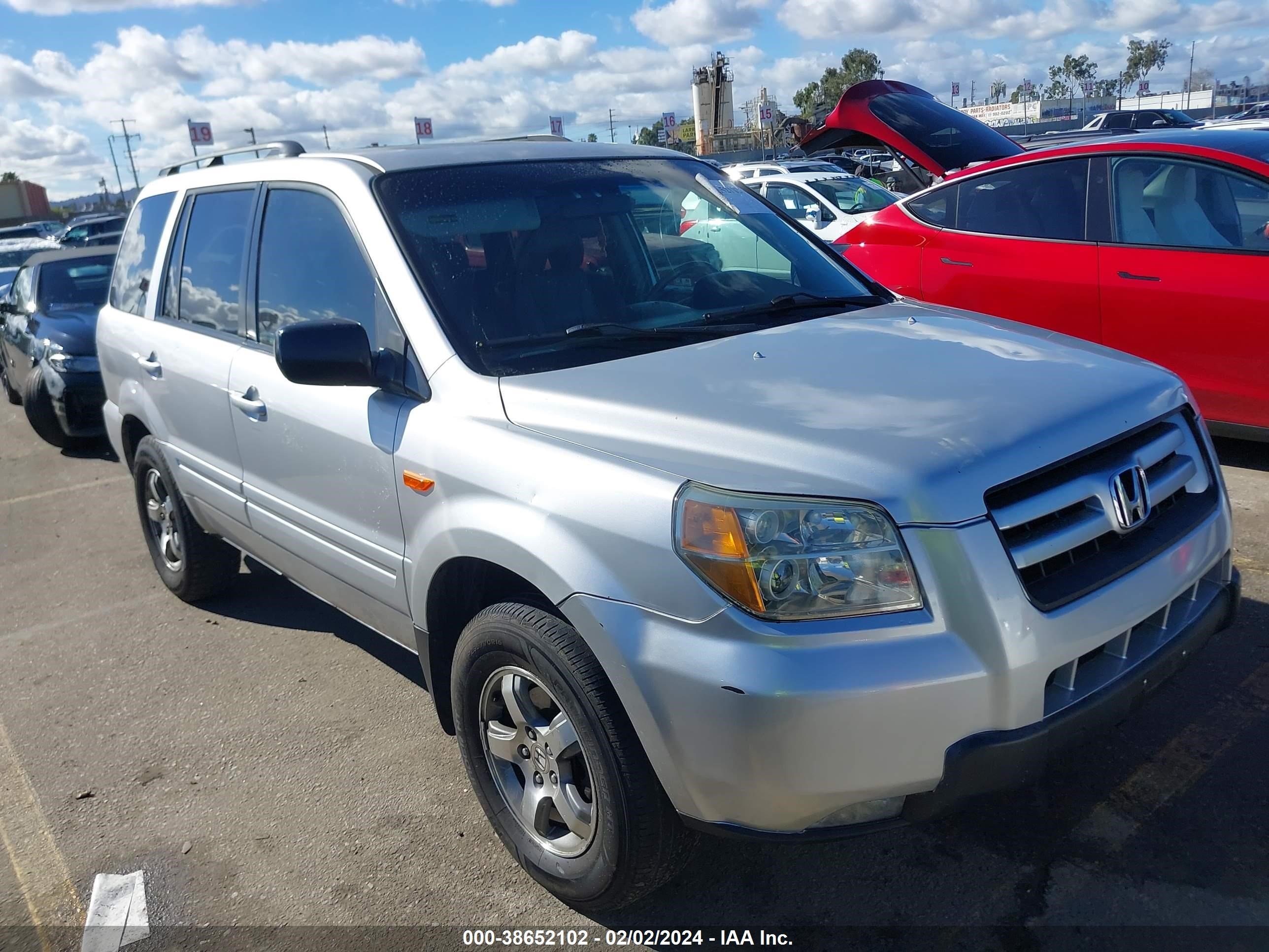 HONDA PILOT 2006 2hkyf18726h502030